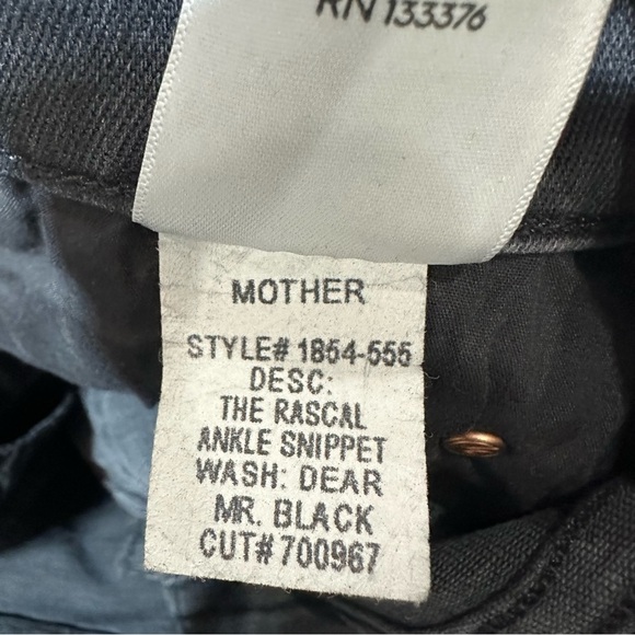 MOTHER The Rascal Ankle Snippet Dear Mr. Black 23 - Picture 10 of 11